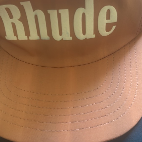 Rhude snap back Hat - peach - Picture 7 of 7